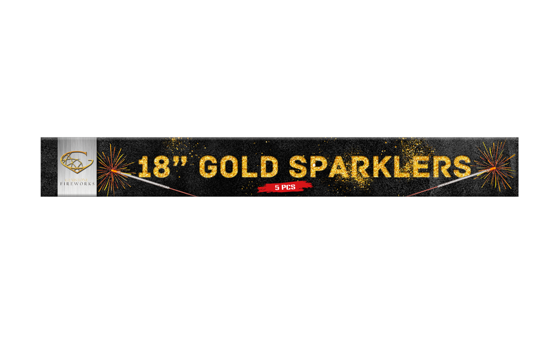 18-gold-sparklers.png Gold Sparklers 18" (5 Pack) - Image 1