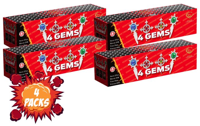 4 Gems Bulk Buy - Image 1
