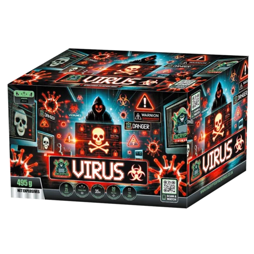 VIRUS-BY-ENCRYPTED-FIREWORKS-510x510 Virus - Image 1